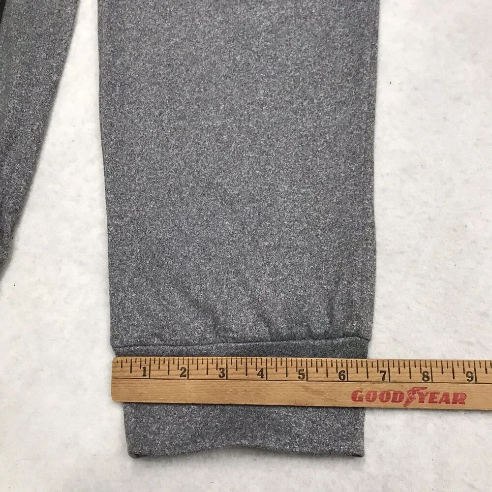 TRUE RELIGION Loungewear Fleece Jogger Men L 34x30 Gray Drawstring Elastic Cuff